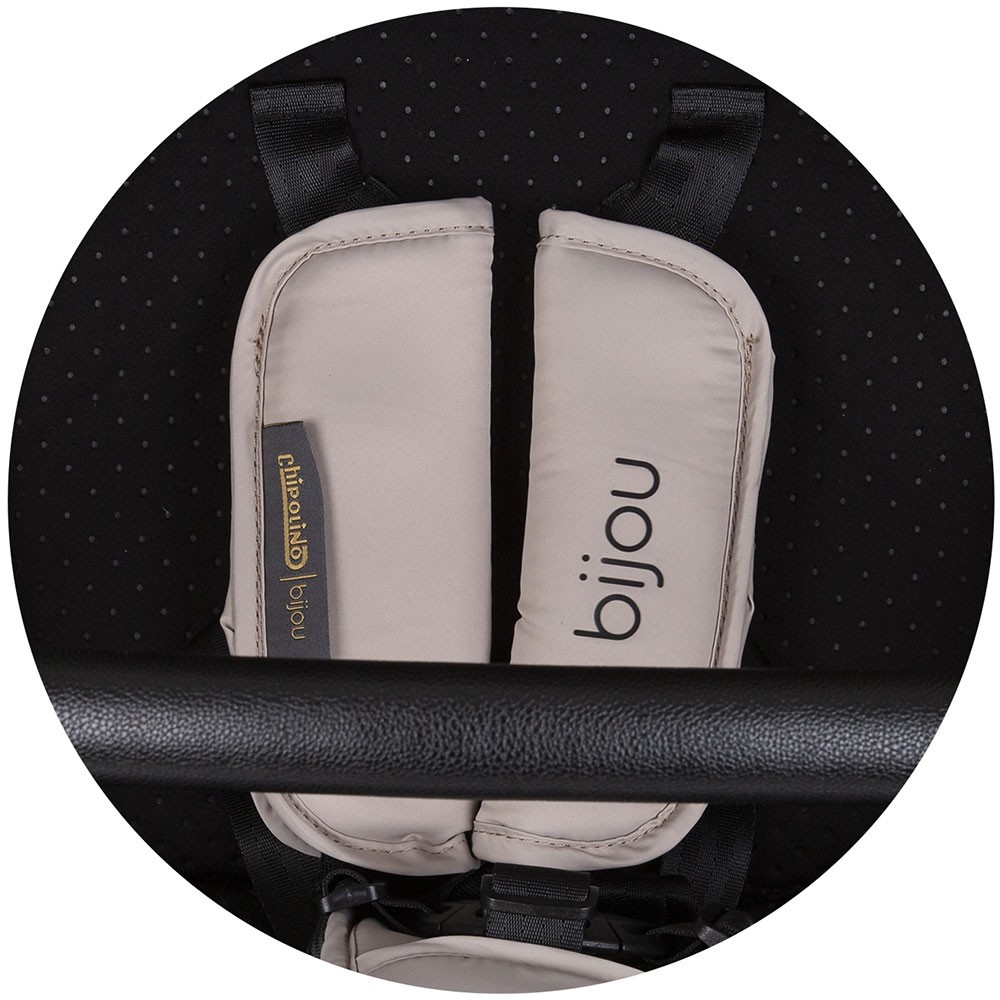 Carucior Sport Chipolino Bijou, Cadrul Aluminiu, Macadamia - imagine 3