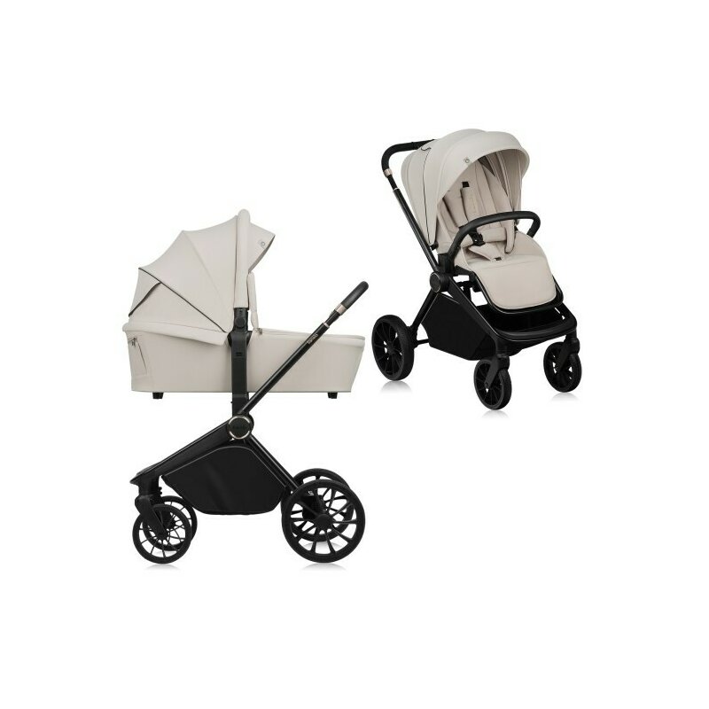 Carucior 2in1 Lionelo Mika Plus | Premium Bej