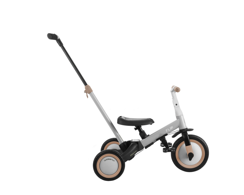 Tricicleta KikkaBoo Flip Grey 5 in 1 - imagine 10
