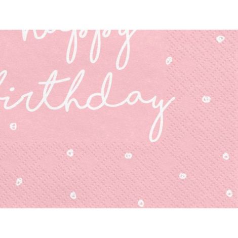 Servetele Party Deco Happy Birthday - imagine 2