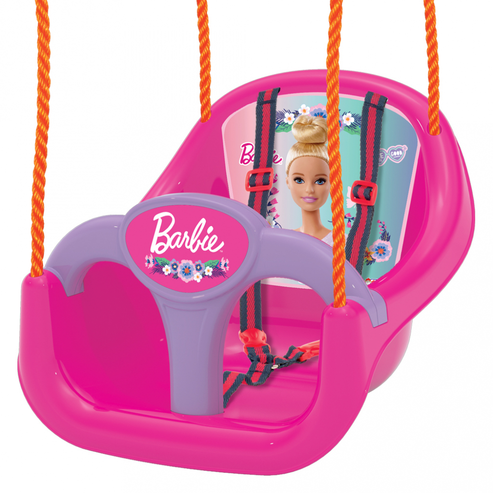 Leagan Barbie Roz cu Centura Dede - imagine 4