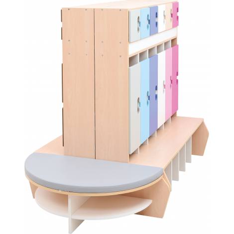 Bancută Vestiar Chameleon cu Saltea | Moje Bambino - imagine 5