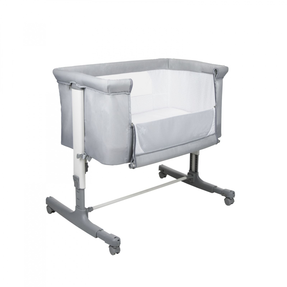 Patut Co-Sleeper Asalvo Calm Gri, 5 Nivele - imagine 2