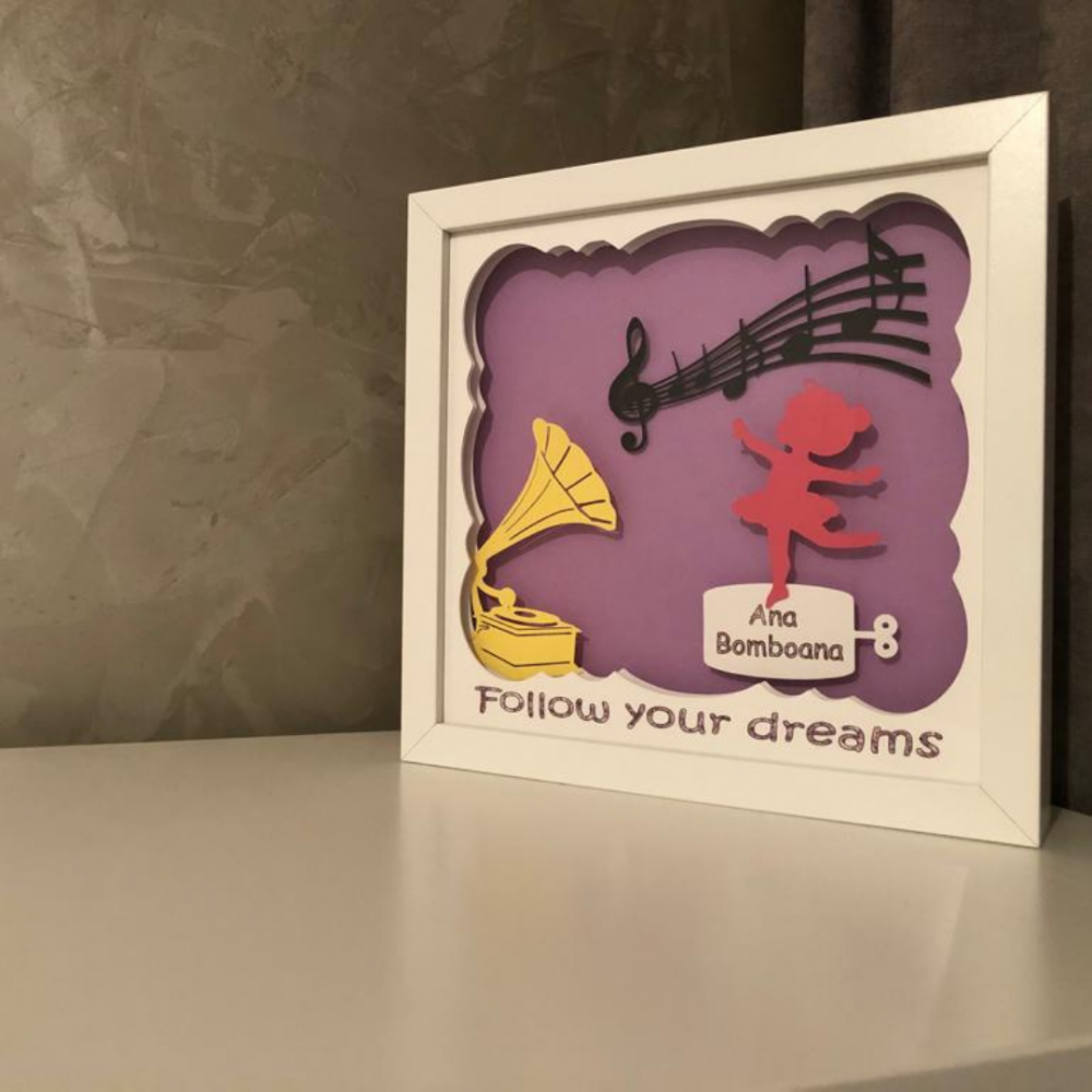 Tablou Luminos Fetita 037 Noorhandmadeatelier - imagine 5
