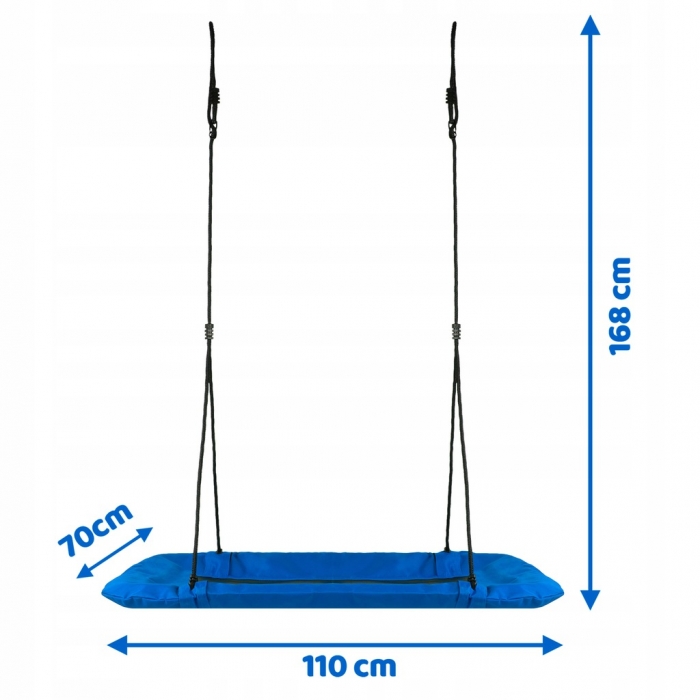 Leagan Cuib XXL Neo-Sport 150kg Albastru