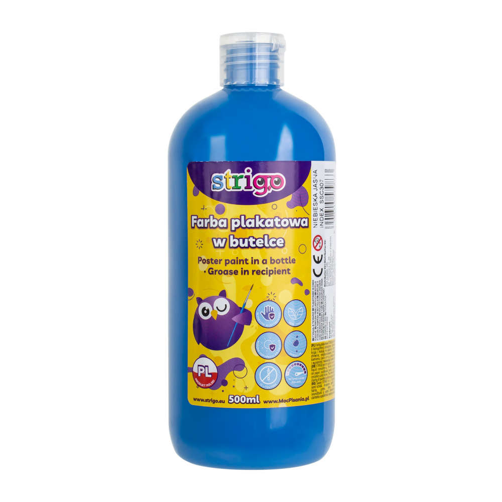 Guașă Strigo Albastru Deschis 500 ml