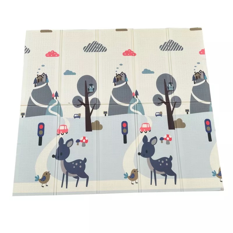 Covor XPE pliabil NiceKids City 180x200cm - imagine 7