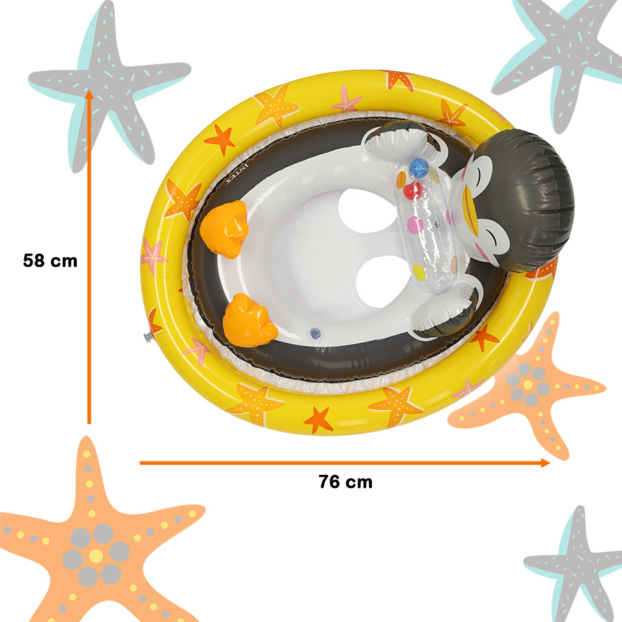Colac Gonflabil Copii Pinguin Vesel Ikonka - imagine 5