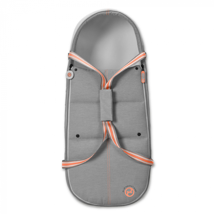 Cocoon S Cybex Lava Grey - Căptușeală Carucior Confortabilă