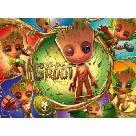 Puzzle Ravensburger Marvel Groot 100 piese XXL - imagine 3