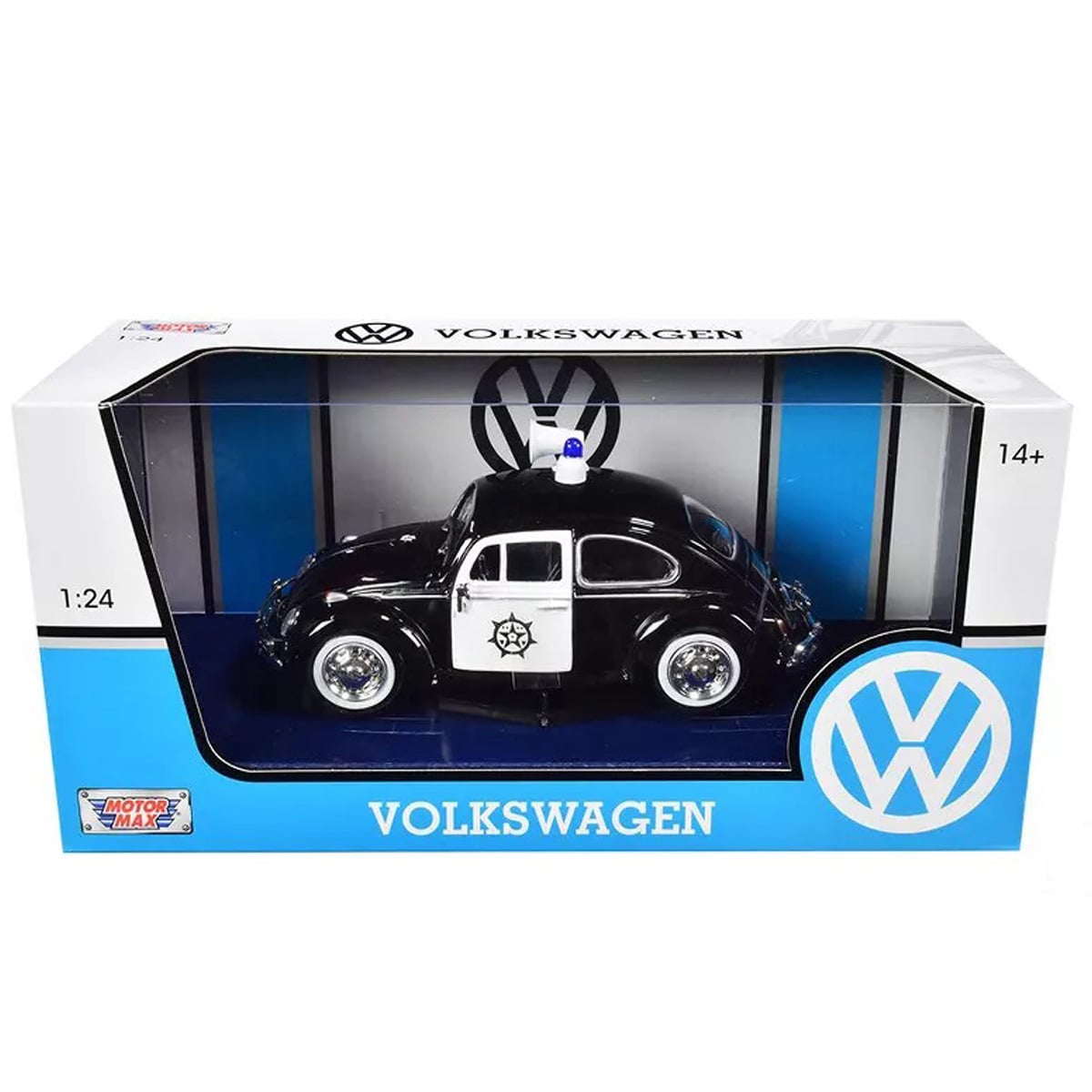Motormax VW Beetle Politie 1:24