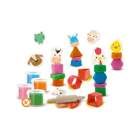 Ses Creative Animale Plastilina Stivuire - imagine 3