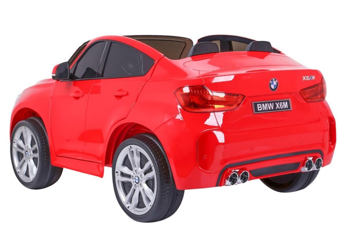 Masinuta BMW X6M XXL 2 Locuri Rosu | Electrica - imagine 8