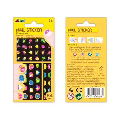 Stickere Fosforescente Avenir | Decor Unghii - imagine 3