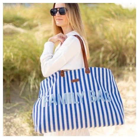 Childhome Family Bag Albastru - Spațioasă Multifuncțională - imagine 4