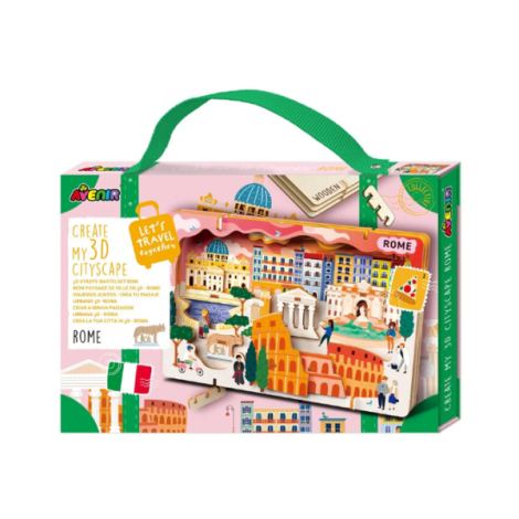 Kit DIY Peisaj Roma 3D Avenir - Creativitate