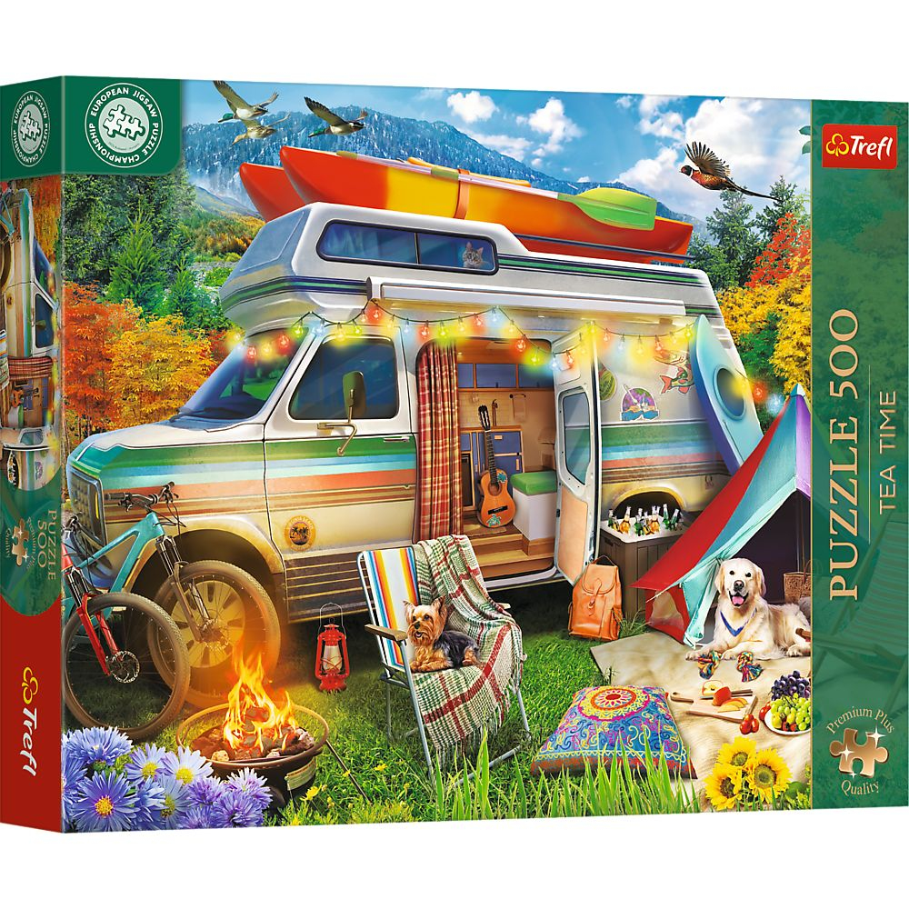 Puzzle Trefl 500 Piese Tea Time | Hobby Perfect
