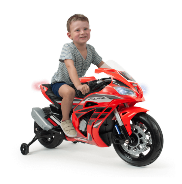 Motocicleta Electrica Injusa Honda CBR 12V - Copii 3-6 Ani - imagine 4