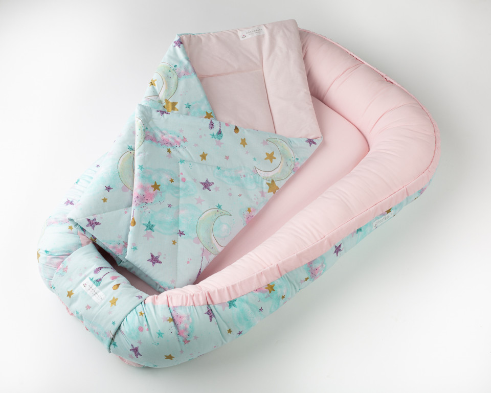 Babynest Luna Pink Maradalia - Sigurță și Confort