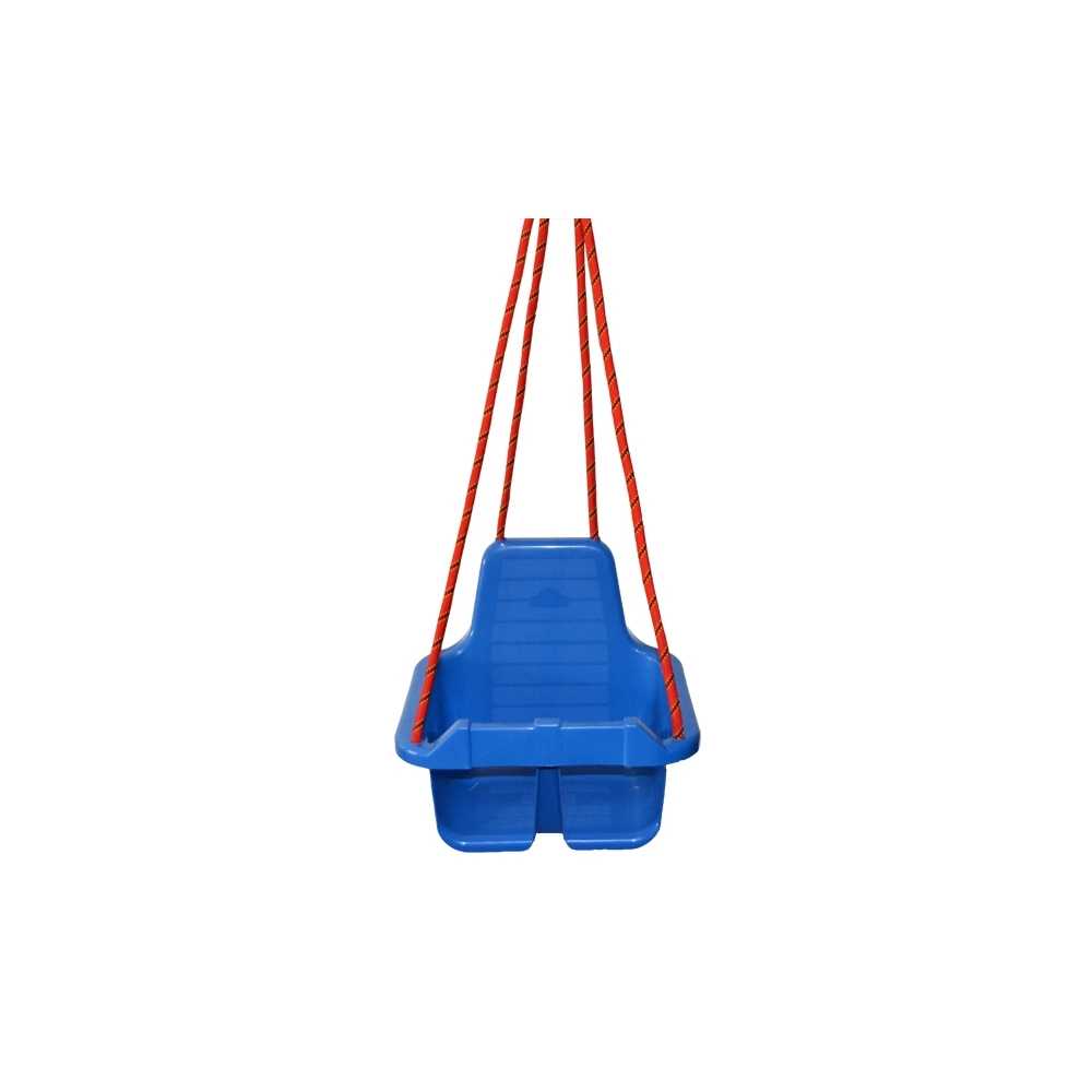 Leagan Roben Toys cu spătar albastru pentru copii - imagine 2