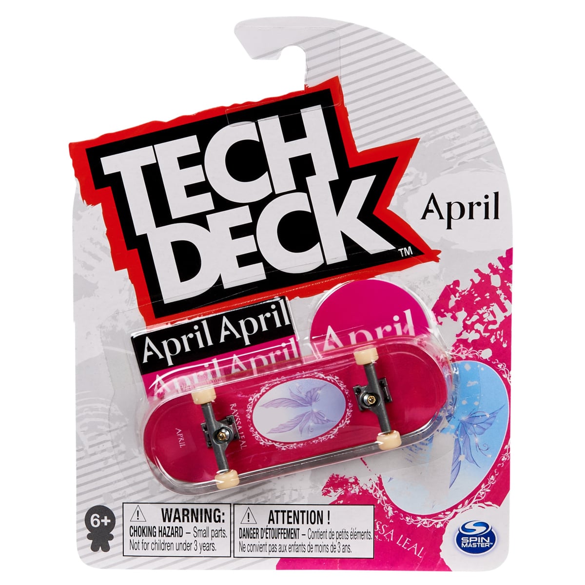 Mini Placa Skateboard Tech Deck April