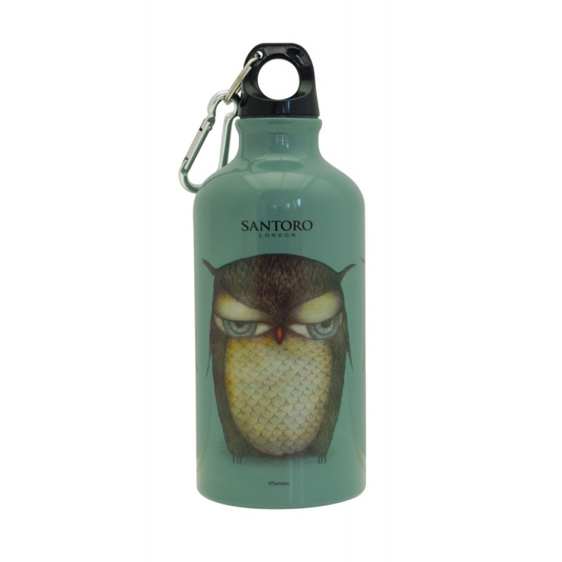Recipient Apă Grumpy Owl, 500ml, Aluminiu - imagine 2