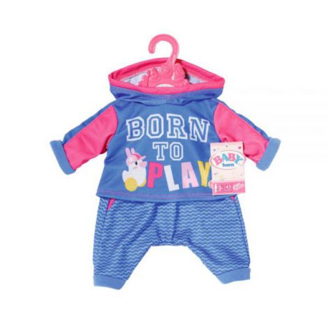 Haine Jogging Baby Born 43 cm | Modele Colorate Zapf