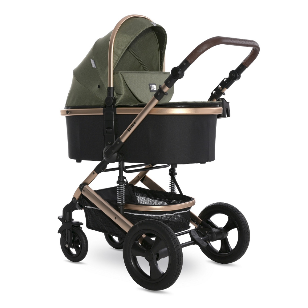 Carucior Lorelli Boston 3-in-1, Loden Green, Pana la 22kg - imagine 5