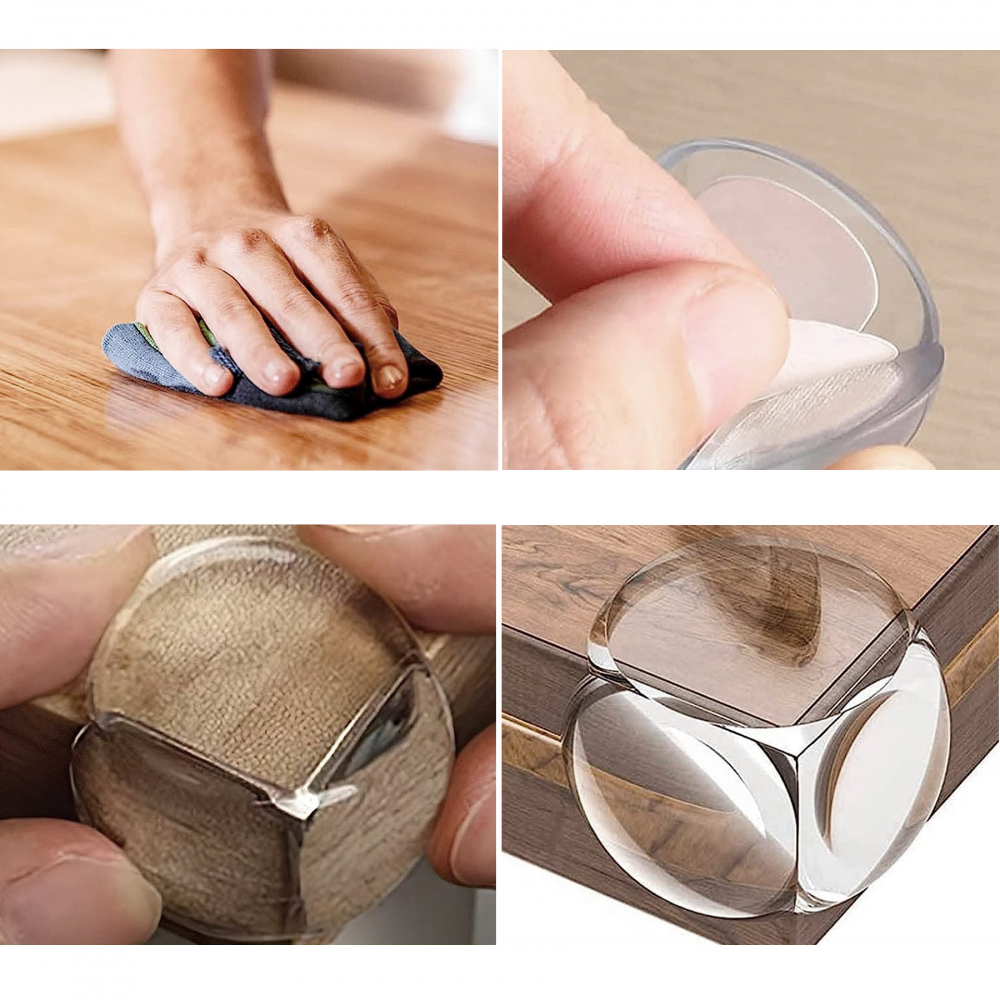 Set 12 Coltare Silicon Sipo - Protectie Mobilier - imagine 6