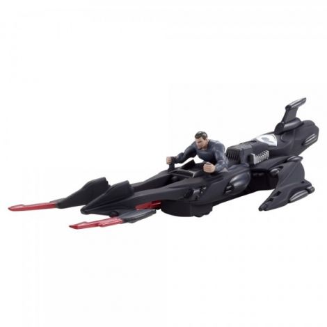 Figurina Man of Steel și Vehicul Shadow Cruiser Mattel