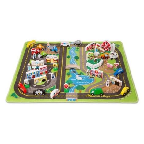 Set Melissa & Doug Oras, Covoras si 49 Piese - imagine 4
