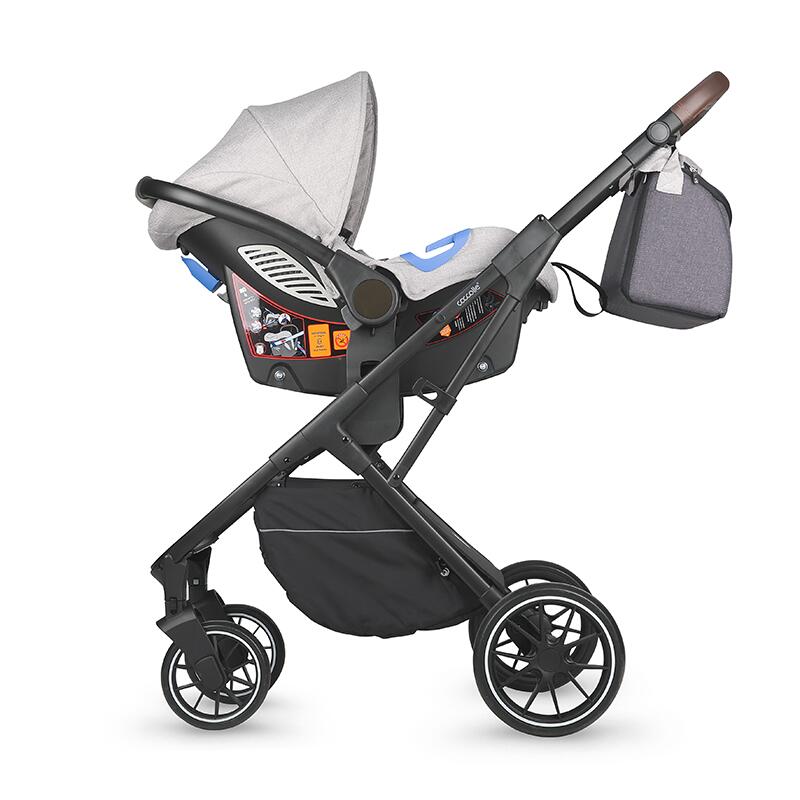 Carucior Modular 3in1 Coccolle Silene Lunar Rock - imagine 6