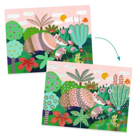 Atelier Pictură 3D Tropical Djeco - imagine 5
