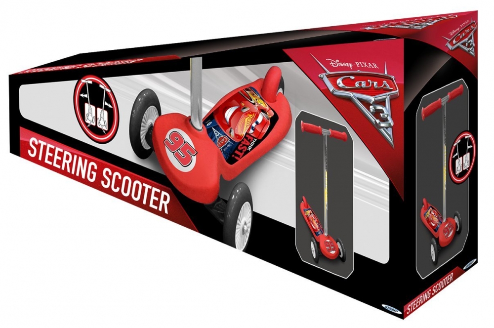 Trotineta Disney Cars Stamp 3 Roti 20kg - imagine 3
