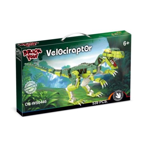 Set Velociraptor 539 piese Open Brick