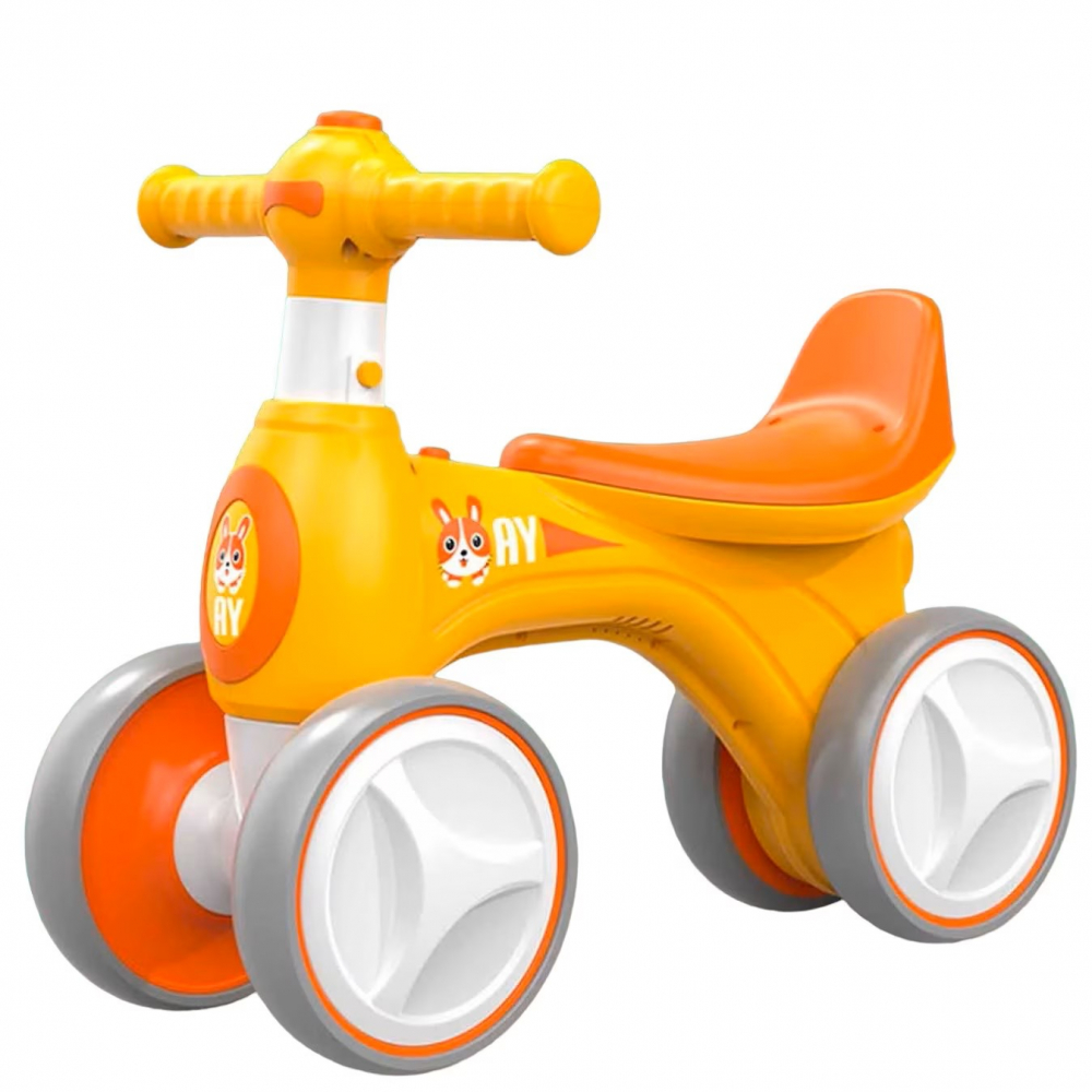 Ride-On Piccolino Galben | Dezvoltă Echilibrul Copilului - imagine 3