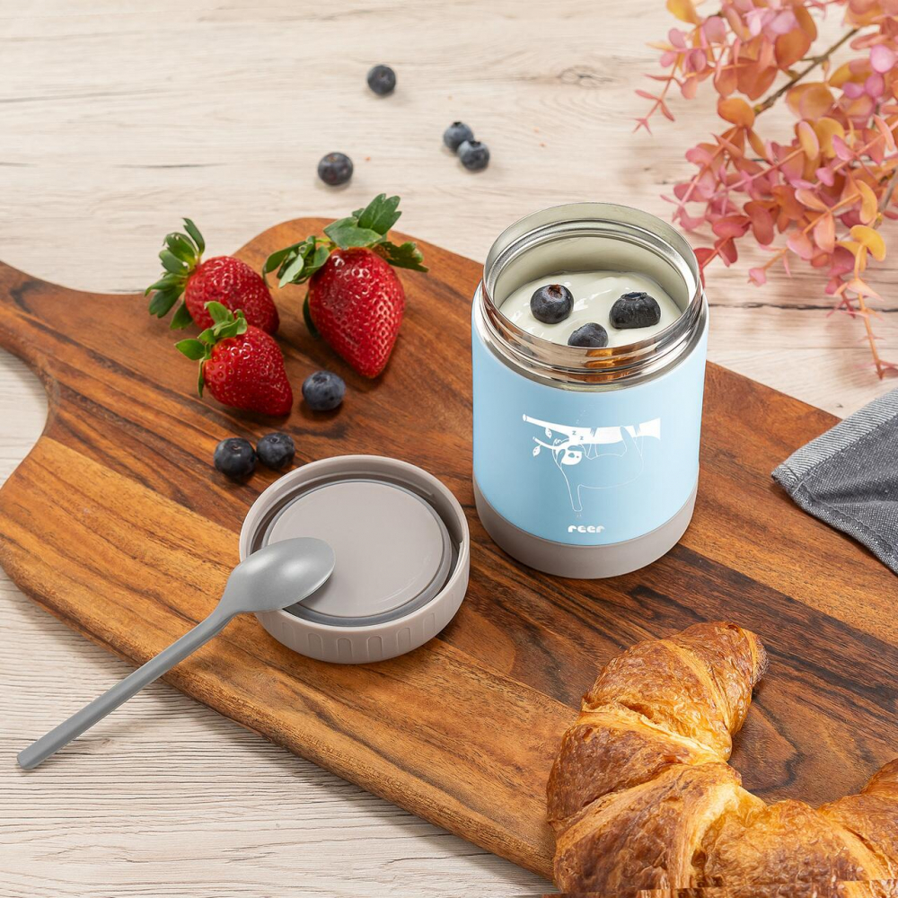 Cutie Termică Reer ColourDesign 300ml Albastră - imagine 4