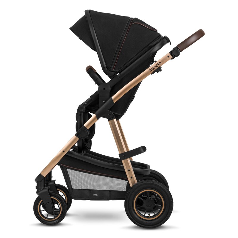Carucior 2 in 1 Lionelo Amber, Aluminiu, Accesorii Incluse - imagine 4