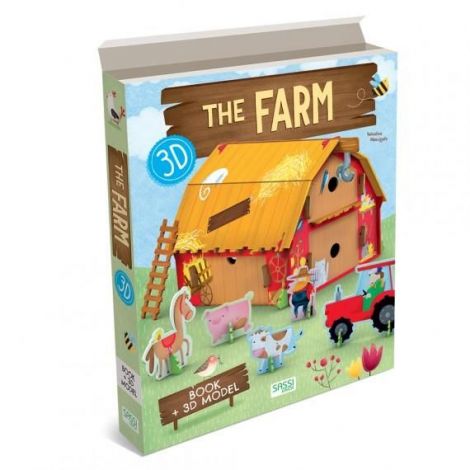 Ferma vesela 3D Sassi | Puzzle si Carte de Activitati