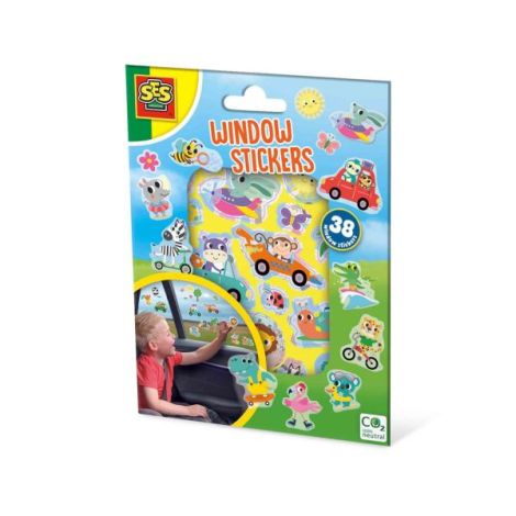 Autocolante fereastră reutilizabile | Ses creative