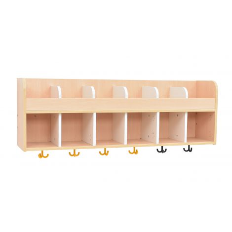 Raft Vestiar Quadro 6 Moje Bambino, Arțar