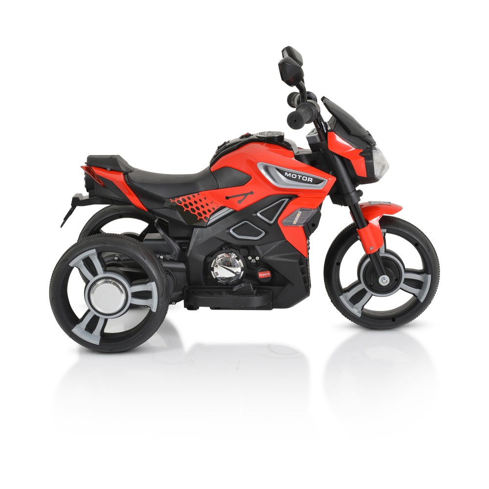 Motocicleta Electrica Moni Bo 12V, Rosu