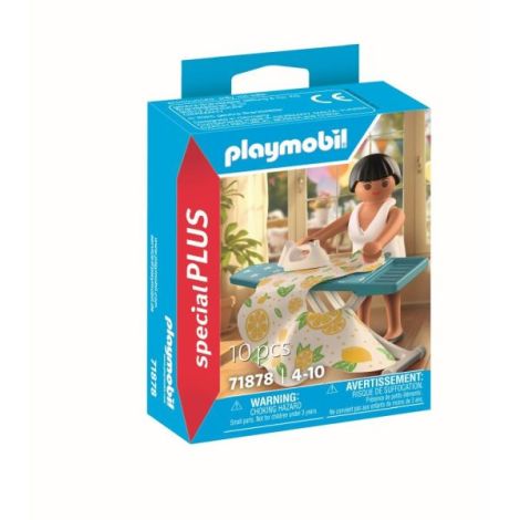 Playmobil Figurina cu Masa de Calcat | Jucarie Rol - imagine 2