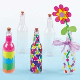 Sticlute Nisip Colorat Baker Ross | Decoratiune DIY - imagine 4