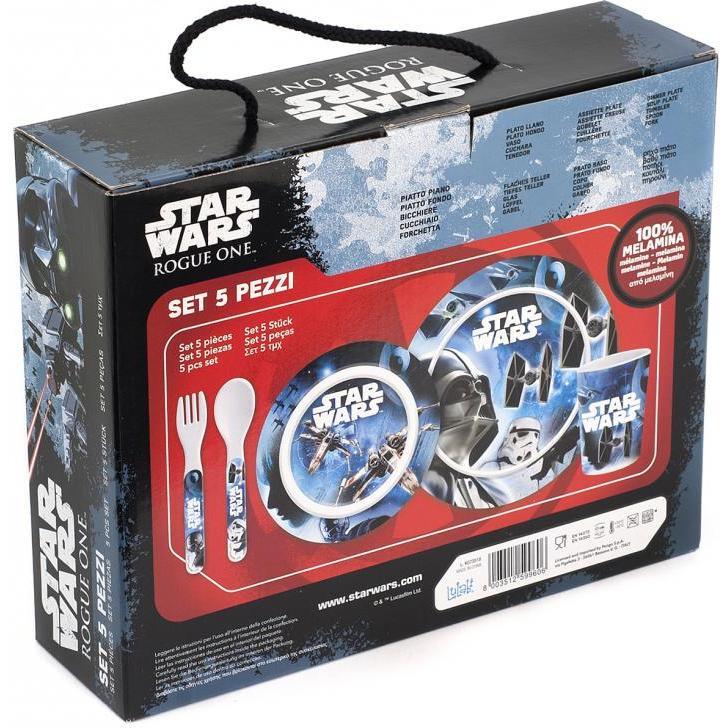 Set Masa Melamina Star Wars Lulabi 5 Piese - imagine 4