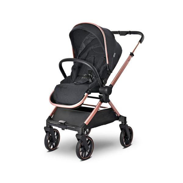 Carucior Lorelli Reya 2in1 Aluminiu Negru - imagine 4