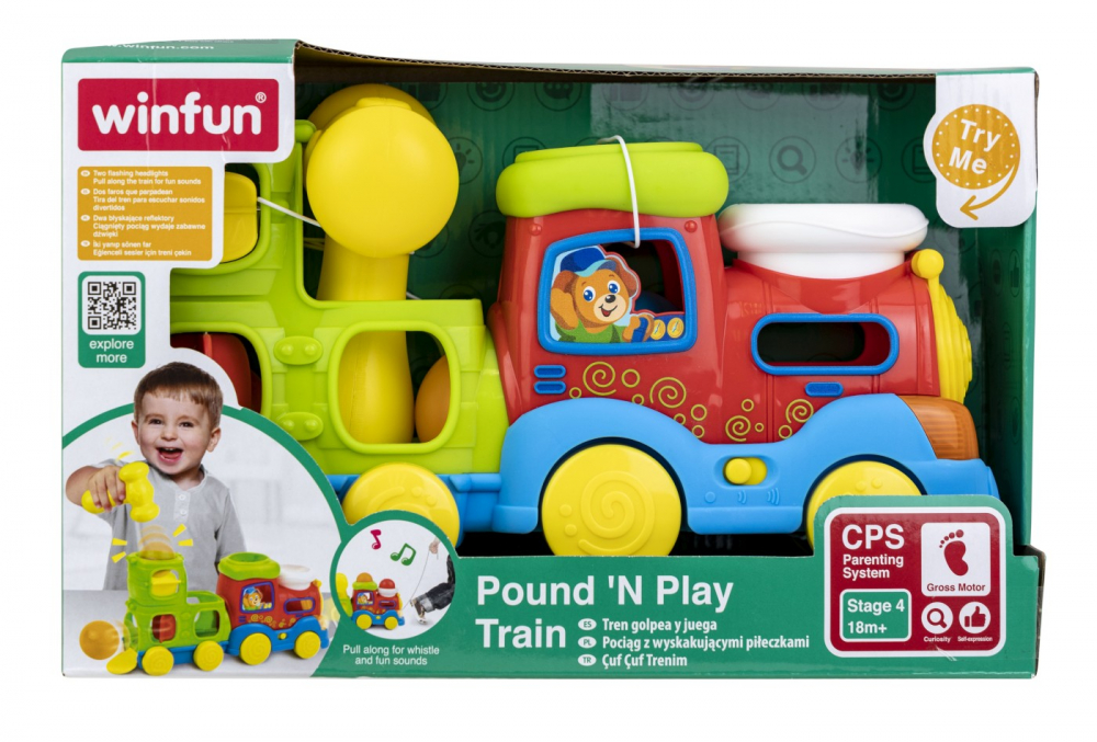 Winfun Trenulet Muzical Educativ Copii