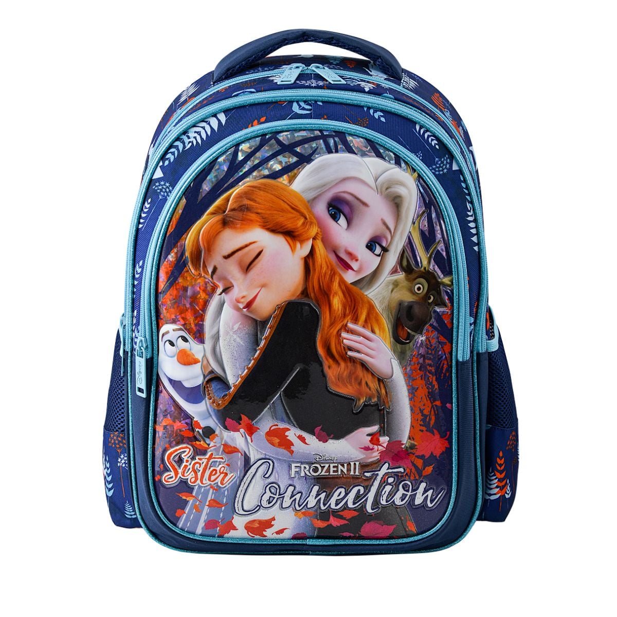 Ghiozdan Disney Frozen 2, 3 Compartimente, Confort