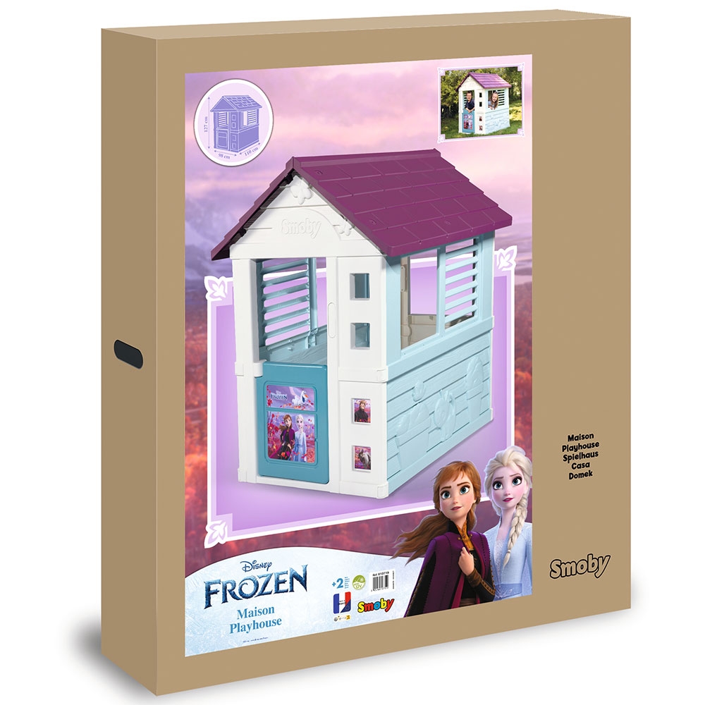 Casuta Smoby Frozen - Joaca perfecta in aer liber - imagine 4