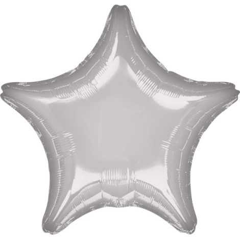 Balon Folie Stea Argintiu | Amscan